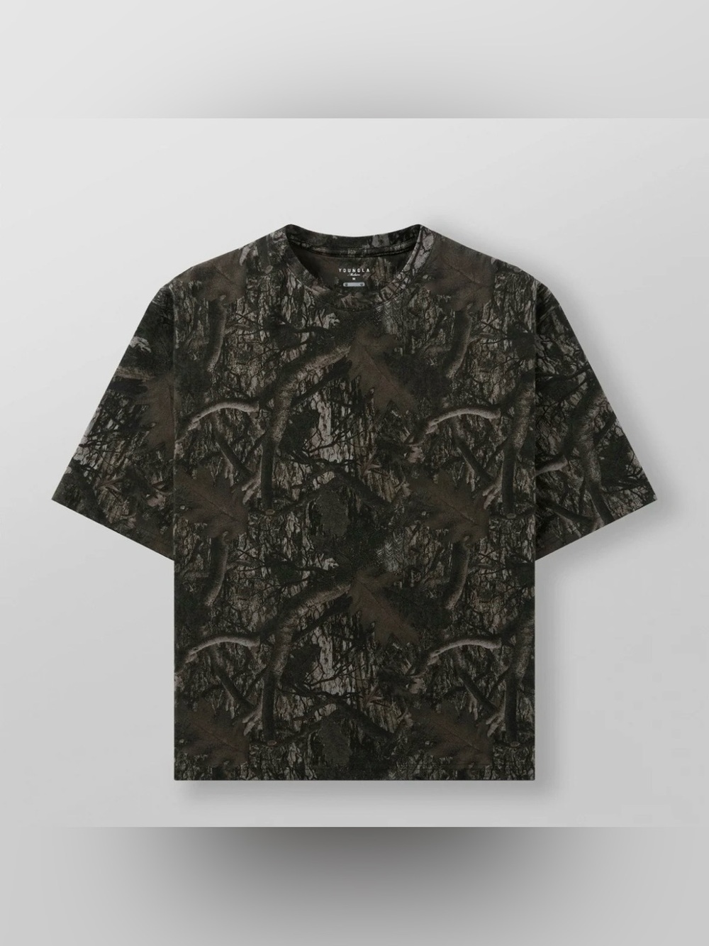 Young LA Heritage Tee Dark Tree Camo Mens Large - Picture 7 of 7